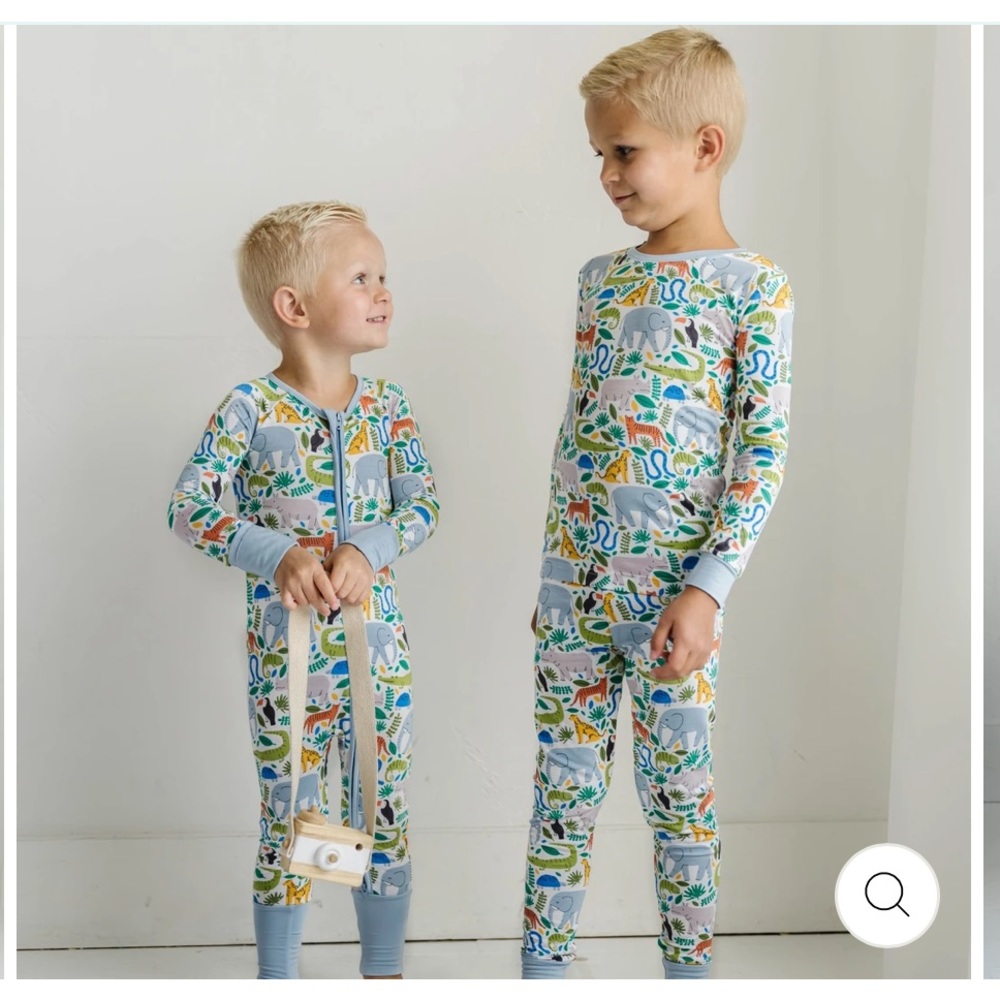 Jungle print Little Sleepies